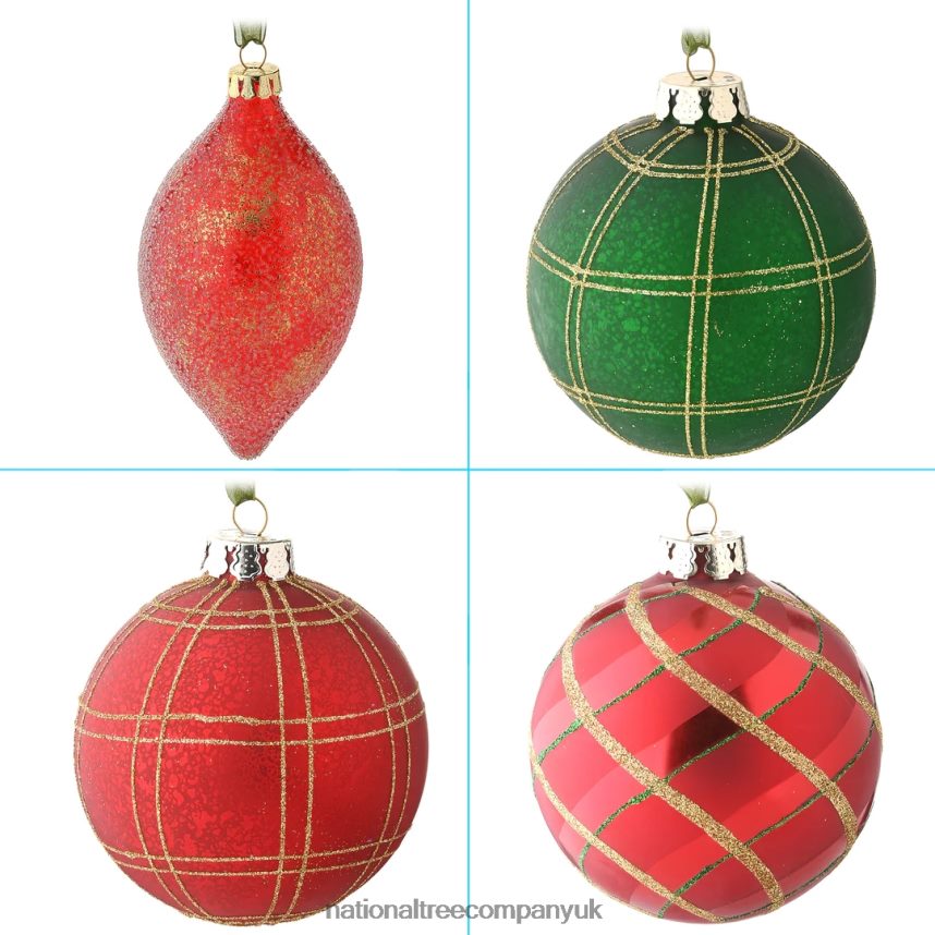 decoration | National Tree Company 20-Piece Christmas Tree Ornament Set Rural Homestead Collection F2L4F540